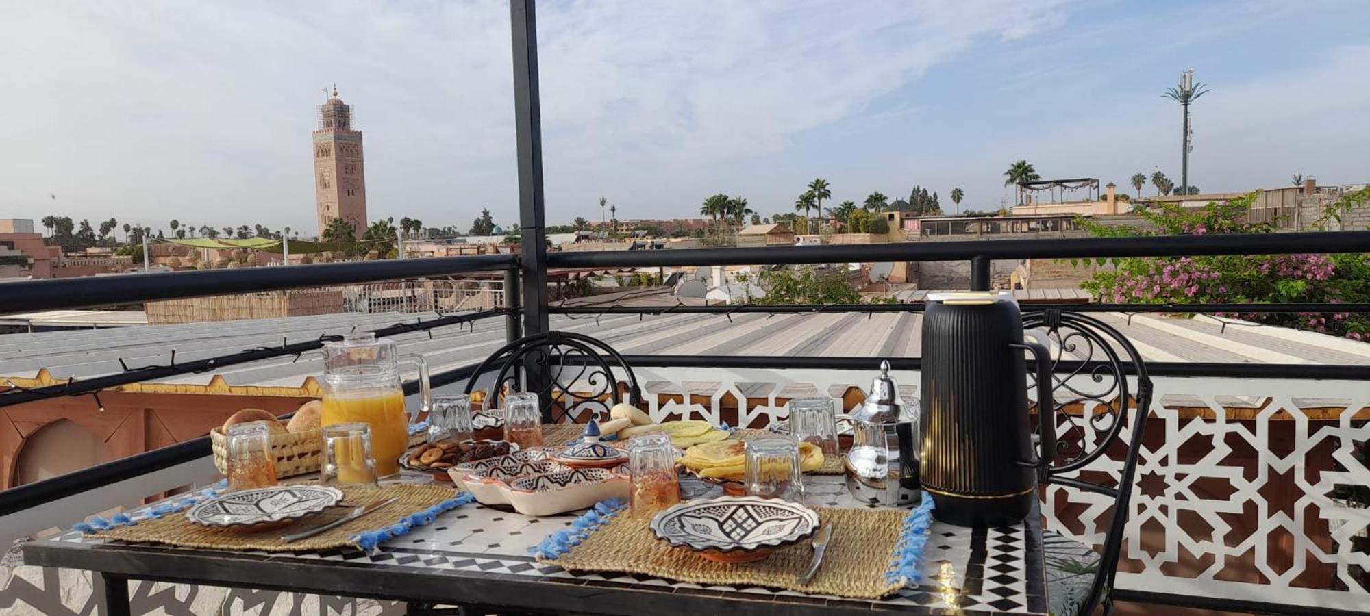 Riad & Spa Sous Le Soleil Chez Jerome Et Pamela Ch Zen Марракеш Экстерьер фото